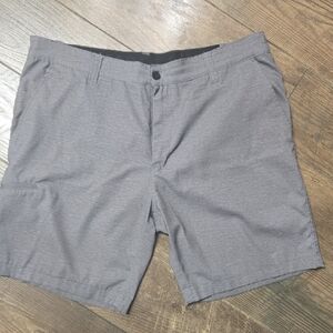 Hawke & Co Men's Gray Flat Front Shorts